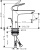 Смеситель для раковины Hansgrohe Logis Fine 110 71254000
