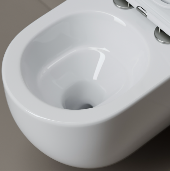 Подвесной унитаз Ceramicanova Play CN3001T с сидением