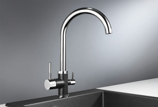 Смеситель для кухни Granula GR-3168 черный