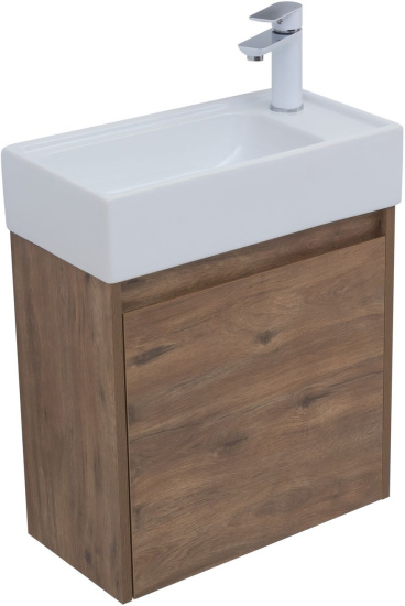 Тумба с раковиной Aquanet Nova Lite 50 дуб рустикальный