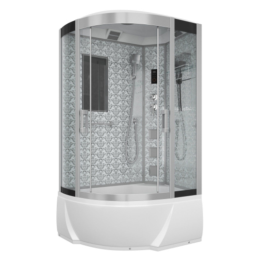 Душевая кабина Niagara Lux NG-7712WR хром, металлик