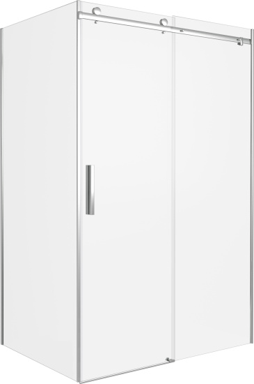 Душевой уголок Good Door Galaxy WTW+SP-C-В 120x90, профиль черный