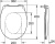Крышка-сиденье Grohe Bau Ceramic 39493000 с микролифтом Крышка-сиденье Grohe Bau Ceramic 39493000 с микролифтом