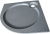 Поддон для душа GuteWetter Deluxe 90x90x2 R серый
