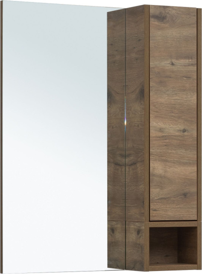 Зеркало Stworki Карлстад 60 R дуб рустикальный