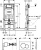 Инсталляция Geberit Duofix UP320 111.300.00.5 с кнопкой Sigma 01 115.770.46.5 + унитаз подвесной Villeroy & Boch Venticello 4611RS01 безободковый + крепления Инсталляция Geberit Duofix UP320 111.300.00.5 с кнопкой Sigma 01 115.770.46.5 + унитаз подвесной Villeroy & Boch Venticello 4611RS01 безободковый + крепления