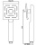 Душевая лейка Jaquar Maze HSH-CHR-1655