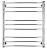 Полотенцесушитель электрический Secado Мерида 3 100/50 R, хром