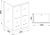 Душевой уголок Royal Bath RB-L2011-1400-8-R