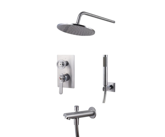 Душевая система Bronze de Luxe 1760's Loft 6630CC с внутренней частью