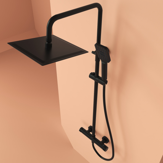 Душевая стойка Sancos Kanedo SC7100MB термостат