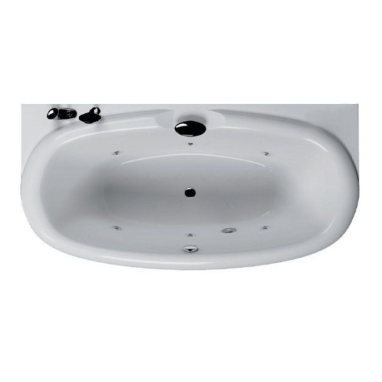 Акриловая ванна Aquatika Скульптура 190 см Basic