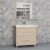 Тумба с раковиной СанТа Венера 80 напольная, дуб бежевый
