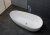 Ванна из искусственного камня Aquanet Miracle TC-S06B 185x83 матовая