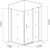 Душевой уголок Good Door Latte WTW+SP-C-WE 110x90