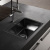 Мойка кухонная Melana D5343HB графит