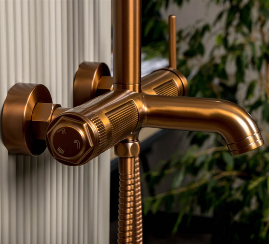 Душевая стойка Boheme Eterna 178-BRB