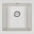 Мойка кухонная Paulmark Brilon PM104546-WH белый