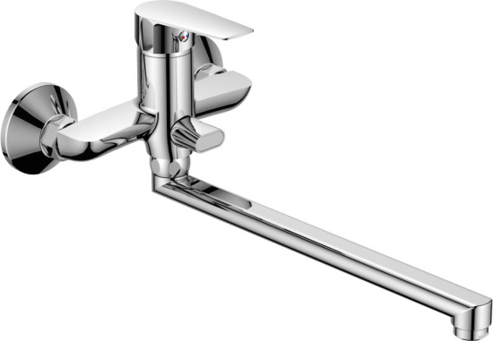 Смеситель для ванны Rush Disco DI6935-51 универсальный