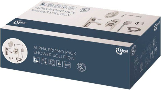 Душевой комплект Ideal Standard Alpha BD003AA с внутренней частью