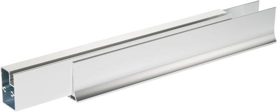 Душевая дверь в нишу Vegas Glass EP-F-1 155 08 01 R профиль глянцевый хром, стекло прозрачное