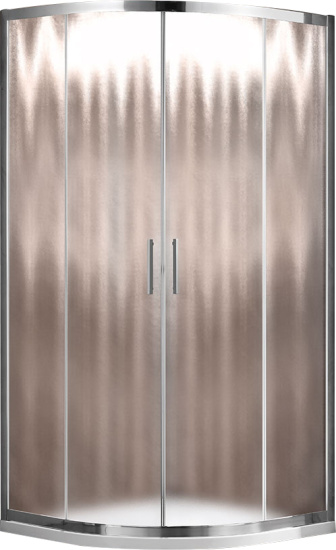 Душевой уголок Vincea Garda VSQ-1G900CH 90x90, профиль хром, стекло шиншилла