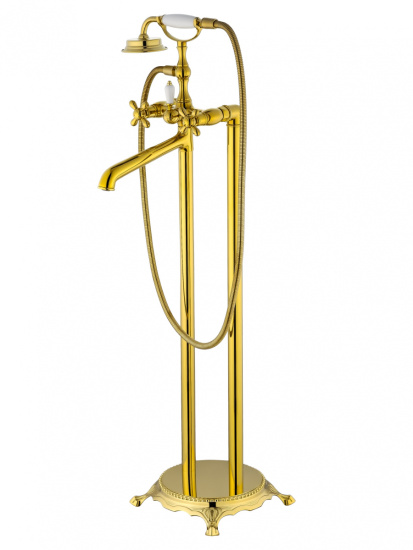 Напольный смеситель для ванны Wonzon & Woghand Retro WW-88649020-PG