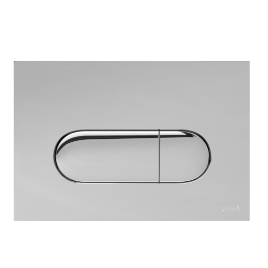 Инсталляция Vitra Integra 9856B003-7207 Square подвесной унитаз + кнопка