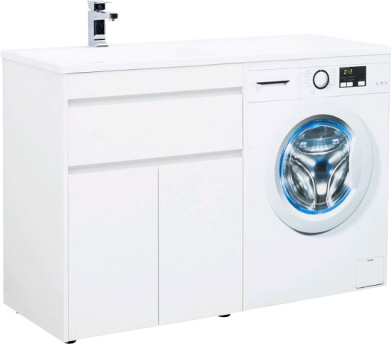 Тумба с раковиной Aquanet Токио 68 1 ящик, 2 двери
