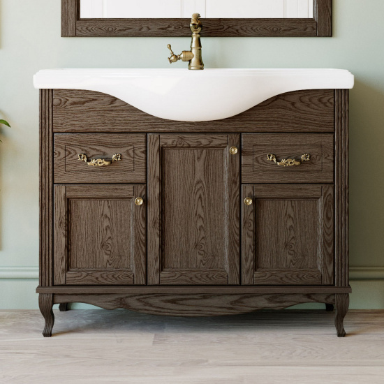 Мебель для ванной ValenHouse Астер 105 кальяри, фурнитура бронза