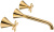 Смеситель для раковины Migliore Sirius 28167 с внутренней частью, золото