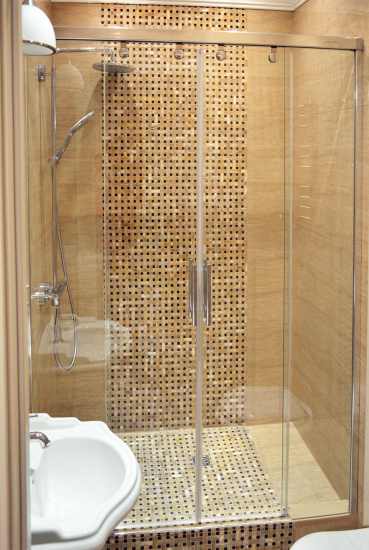 Душевая дверь в нишу GuteWetter Slide Door GK-864 160 см стекло бесцветное, профиль хром