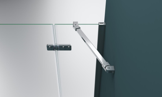 Душевой уголок BelBagno Kraft AH-22-120/100-C-Cr R
