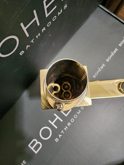 Смеситель для раковины Boheme Qubic 471-MG