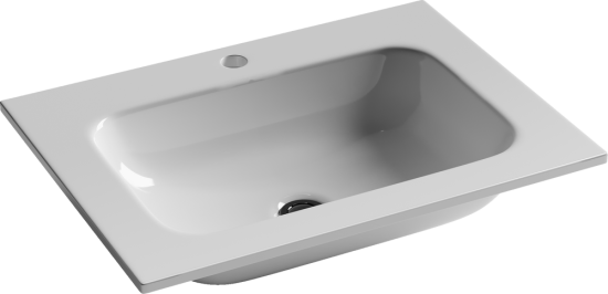 Тумба с раковиной Sancos Snob T 60 см, Bianco