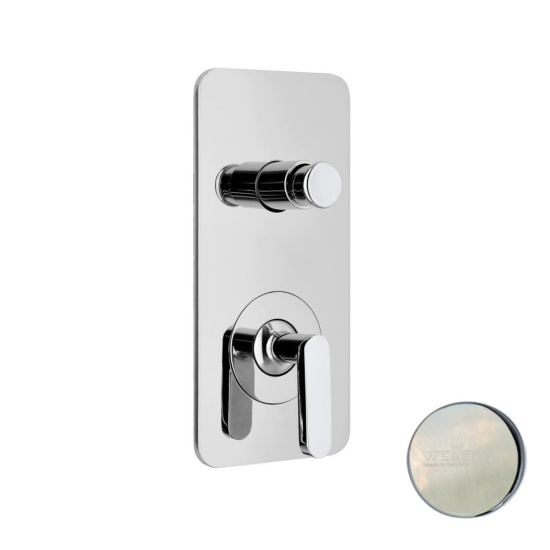 Смеситель для душа Webert Living LV860101345, никель