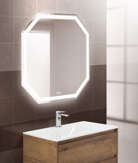 Зеркало BelBagno SPC-OTT-800-800-LED-TCH-WARM с подсветкой