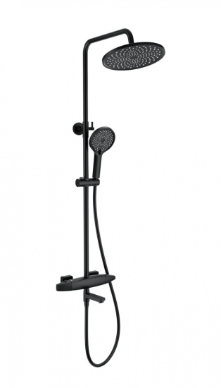 Душевая стойка Wonzon & Woghand Neo WW-B3035-A2-MB с термостатом