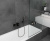 Смеситель для ванны Hansgrohe Vernis Shape 71450670 черный