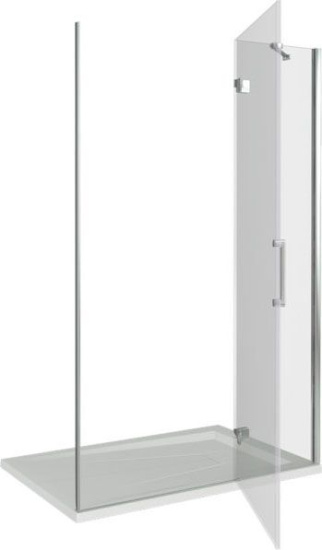 Душевая дверь в нишу Good Door Saturn WTW-130-C-CH-R