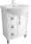 Мебель для ванной Triton Кристи 60 L, 3 ящика, белая