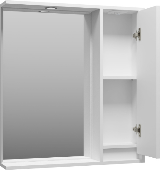 Зеркало Brevita Балатон 75 R, белое