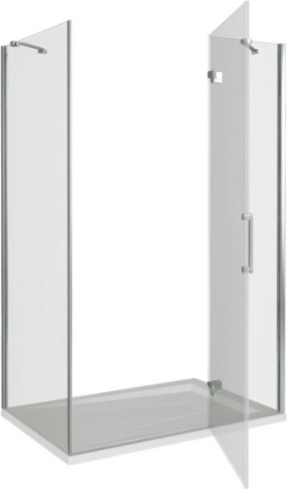 Душевой уголок Good Door Saturn WTW+SP правый 140х80х185 см