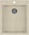 Мойка кухонная Whinstone Аркус 420 жасмин