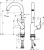 Смеситель для раковины Hansgrohe Novus 71128000 Смеситель для раковины Hansgrohe Novus 71128000