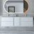 Тумба с раковиной Cezares Bellagio 176 bianco opaco