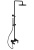 Душевой комплект Paffoni Light KITCOL632NO006 черный матовый Душевой комплект Paffoni Light KITCOL632NO006 черный матовый