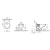 Инсталляция с унитазом VitrA S10 Spinflush 9842B003-7206 с кнопкой