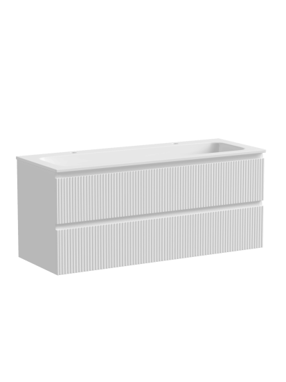 Тумба с раковиной Sancos Snob T 120 Bianco SNT120W, подвесная