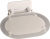 Сиденье для душа Ravak Ovo Chrom clear/white Сиденье для душа Ravak Ovo Chrom clear/white